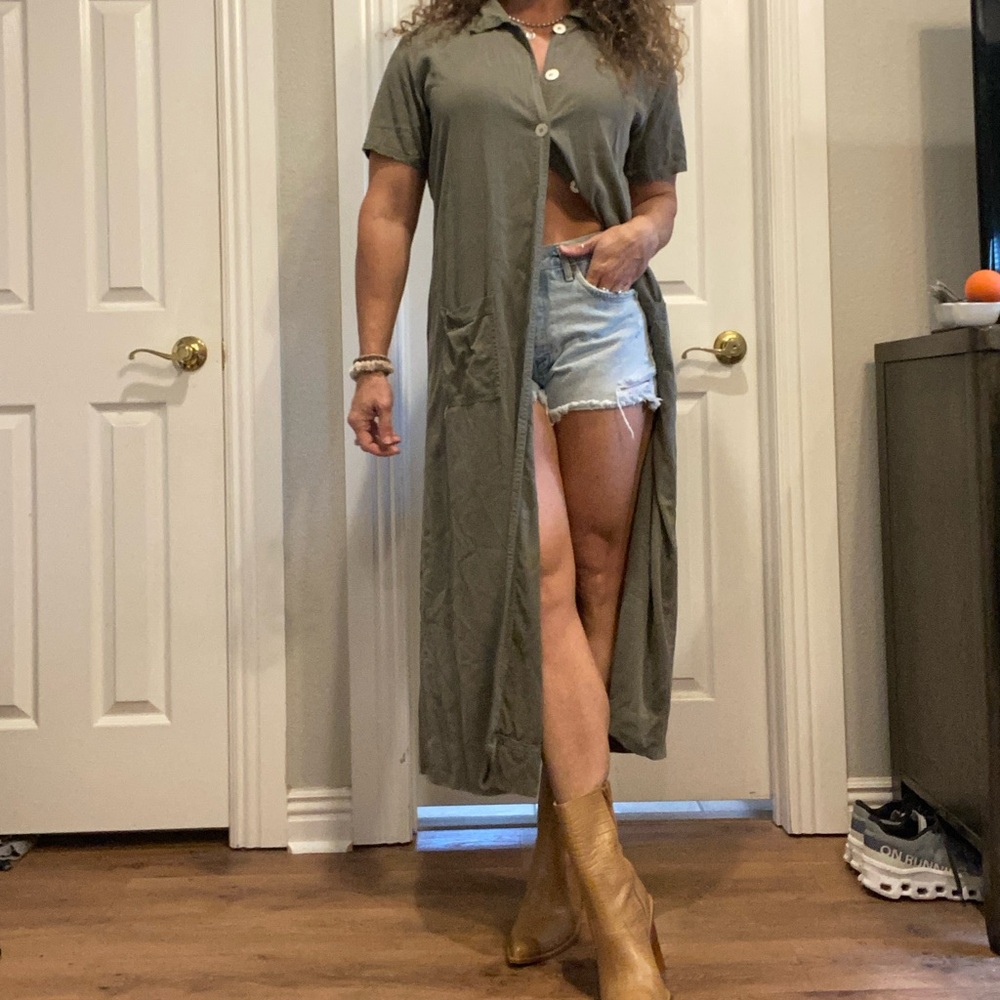 David Dart vintage button down dress